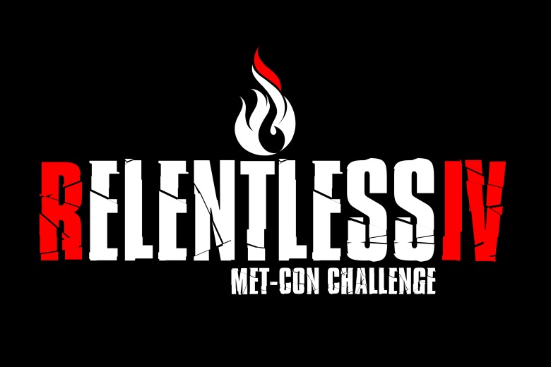 relentless 4 logo blk